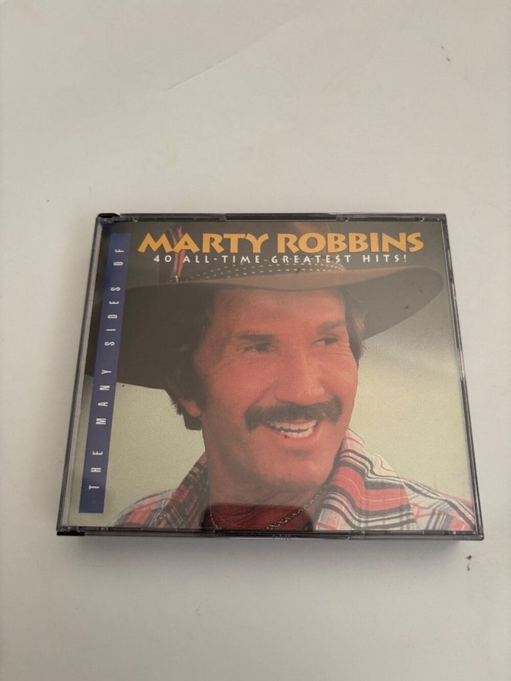 The Many Sides Of Marty Robbins 40 All-Time Greatest Hits 3-CD Set By Sony Music